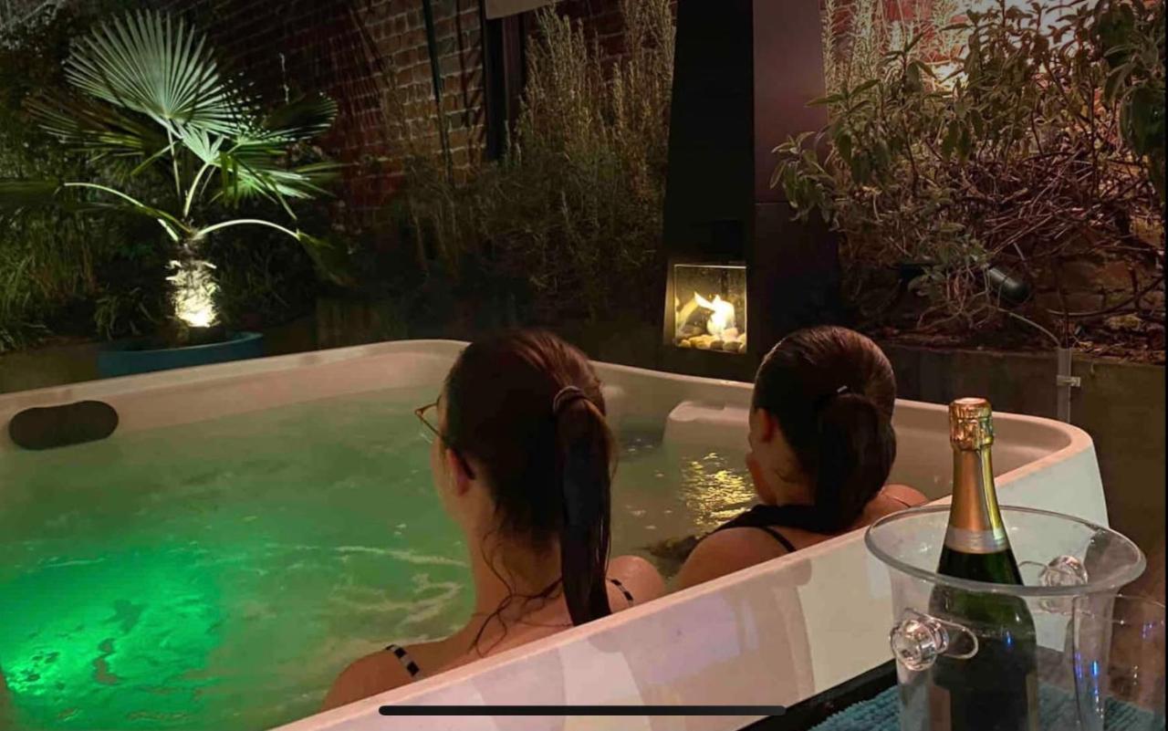 Ferienwohnung Le Jacuzzi De Marie Tourcoing Exterior foto